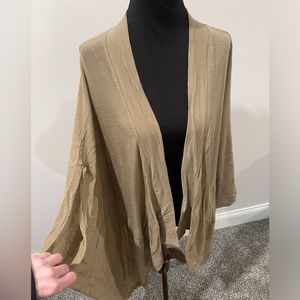 Anthropologie - Light Olive bat winged light weight sweater